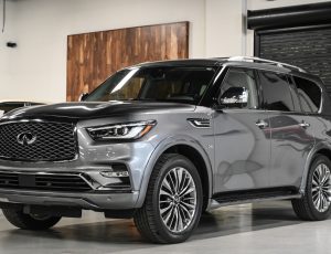 2019 Infiniti QX80 Platnium All wheel drive (Silver)